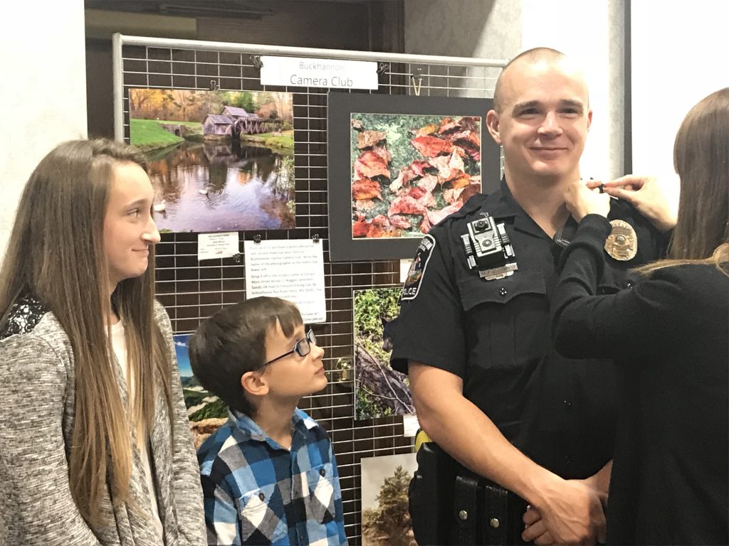 CITY OF BUCKHANNON » Buckhannon Police Department officers receive pins ...