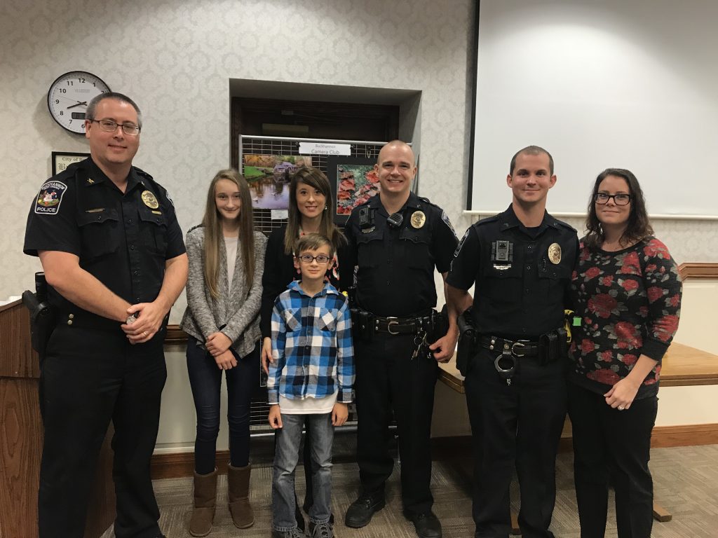 City Of Buckhannon » Buckhannon Police Department Officers Receive Pins 