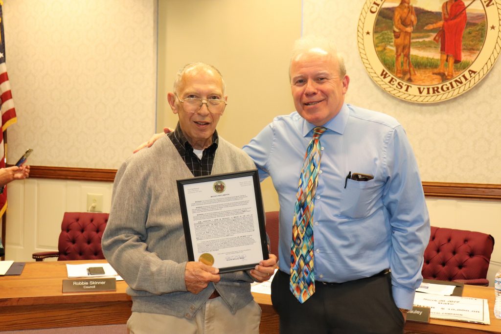 CITY OF BUCKHANNON » Dr. Joseph Reed is our BEST Volunteer for March