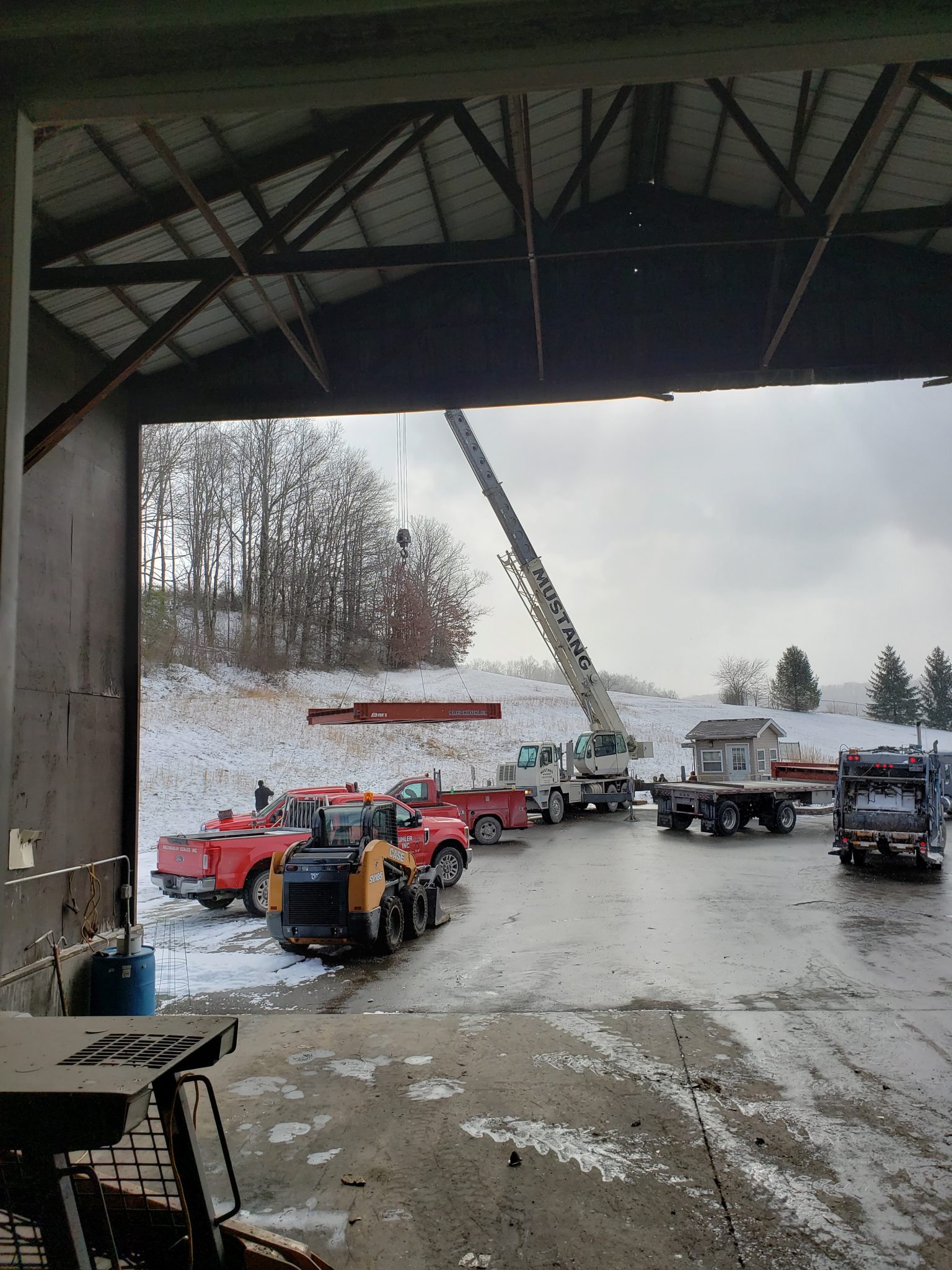 CITY OF BUCKHANNON » New scale installed at the Buckhannon Transfer Station