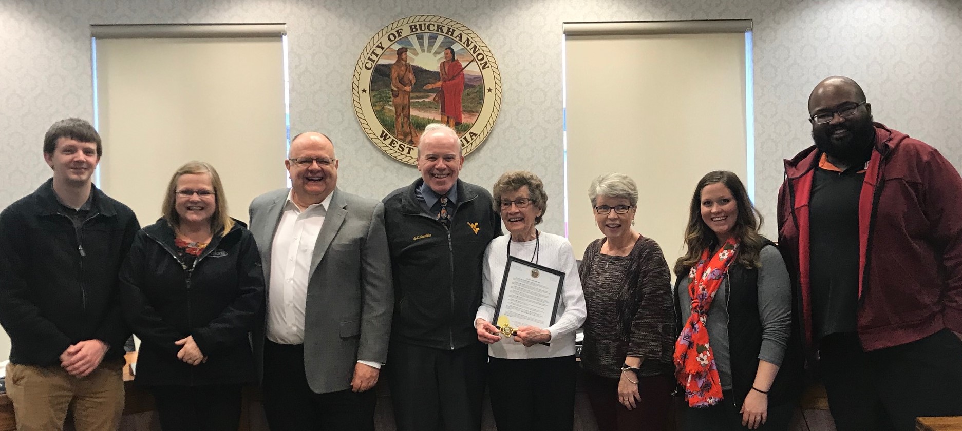 CITY OF BUCKHANNON » Buckhannon resident, Nina Mauk, turns 90!