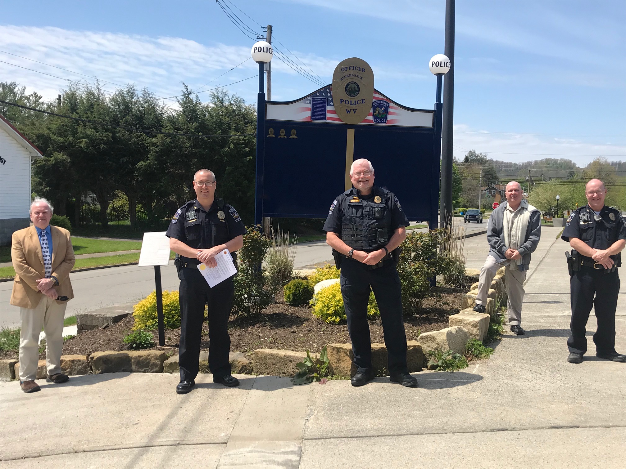 CITY OF BUCKHANNON » City Celebrates Buckhannon Officers during Police Week