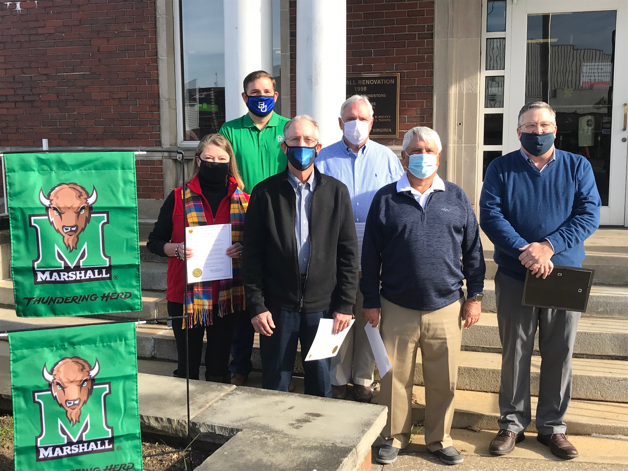 CITY OF BUCKHANNON » John Young and Marshall Day Proclamation at City Hall