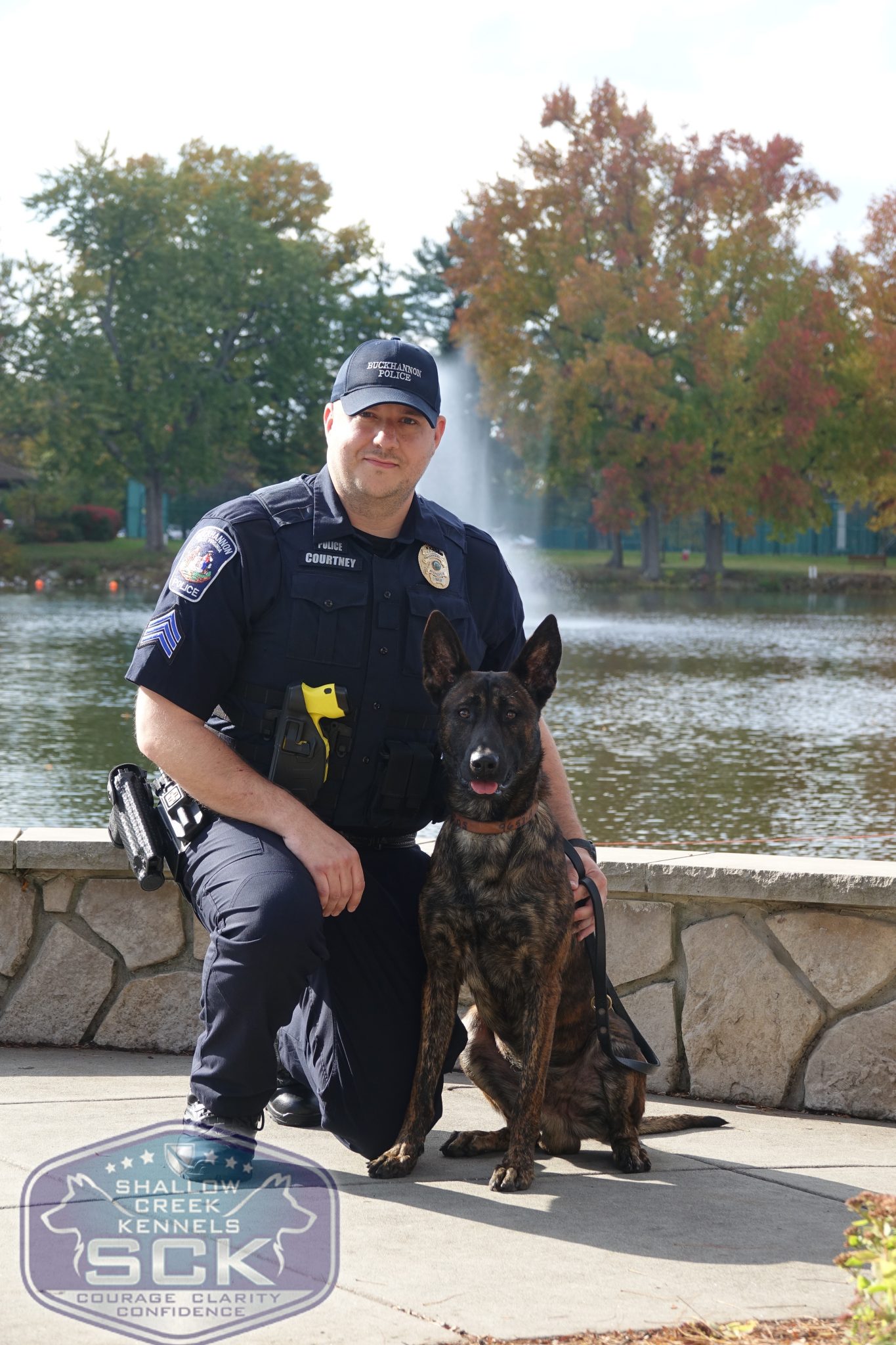 CITY OF BUCKHANNON » Buckhannon Police Sgt. Courtney and K9 Erros