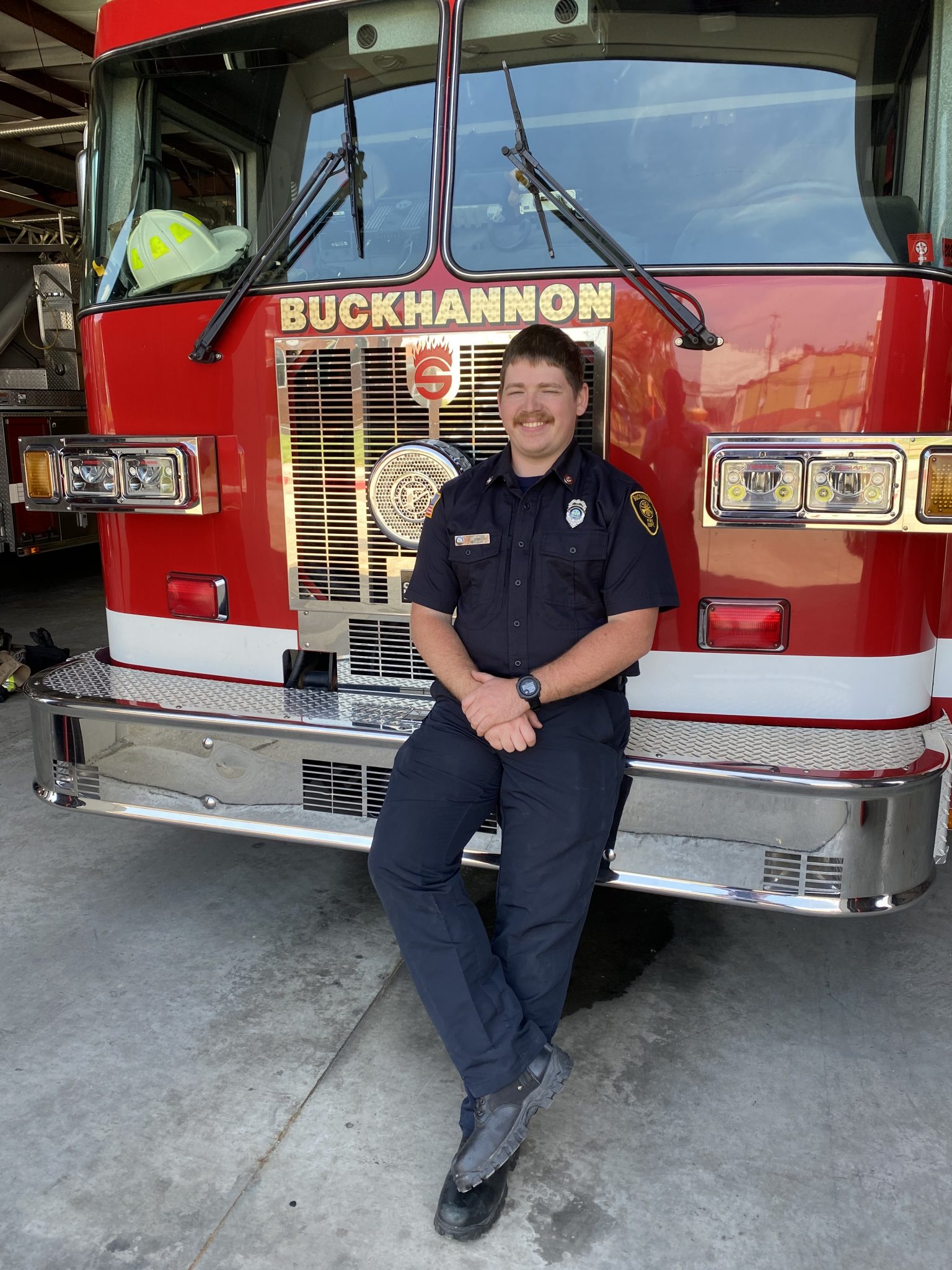 CITY OF BUCKHANNON » BFD Firefighter Promoted To Firefighter First Class!